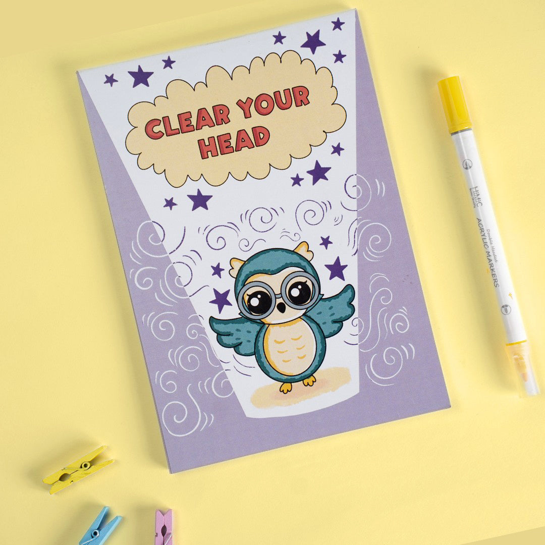 A5 Notepads : Clear Your Head