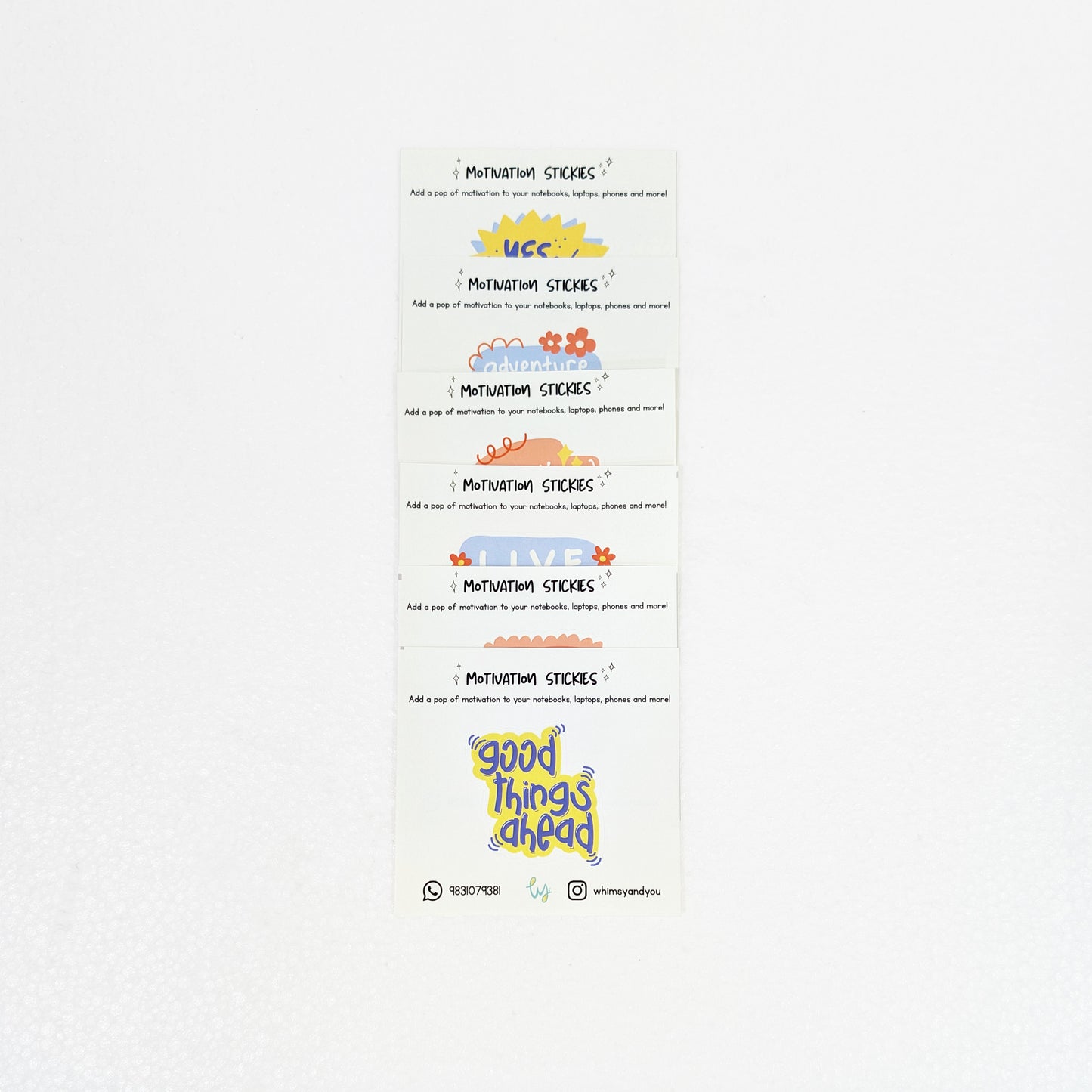 Motivation Stickies Pack