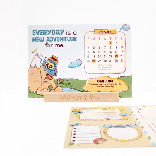 Whimsy Affirmations Calendar 2026