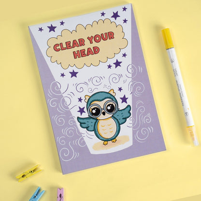 A5 Notepads : Clear Your Head