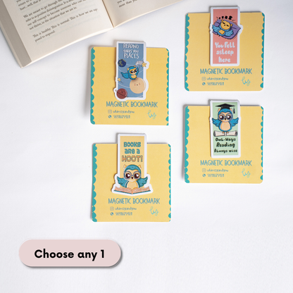 Whimsical Wonders Journal + Sticker Sheet (Set of 3) +  Whimsy's Magnetic Bookmark
