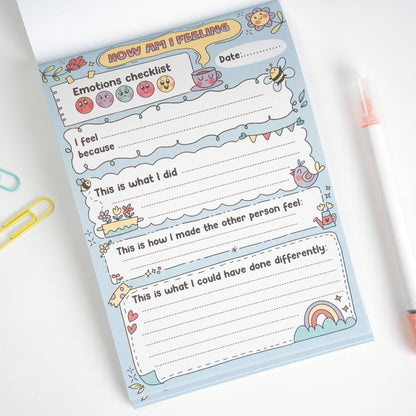A5 Notepad : How am I feeling ?
