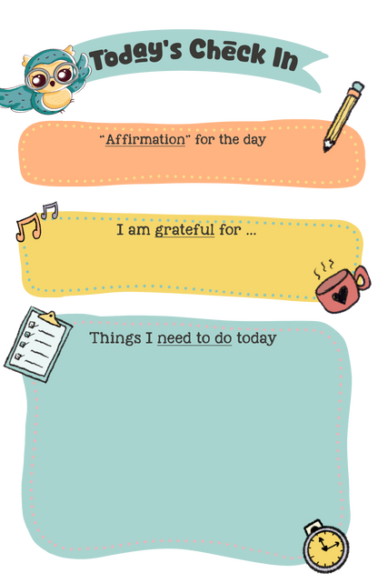 Today’s Check-In Planner