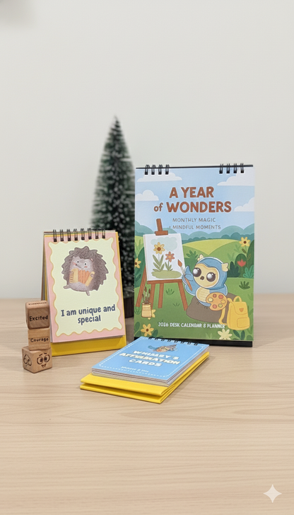 “A Year of Wonders” Monthly Planner