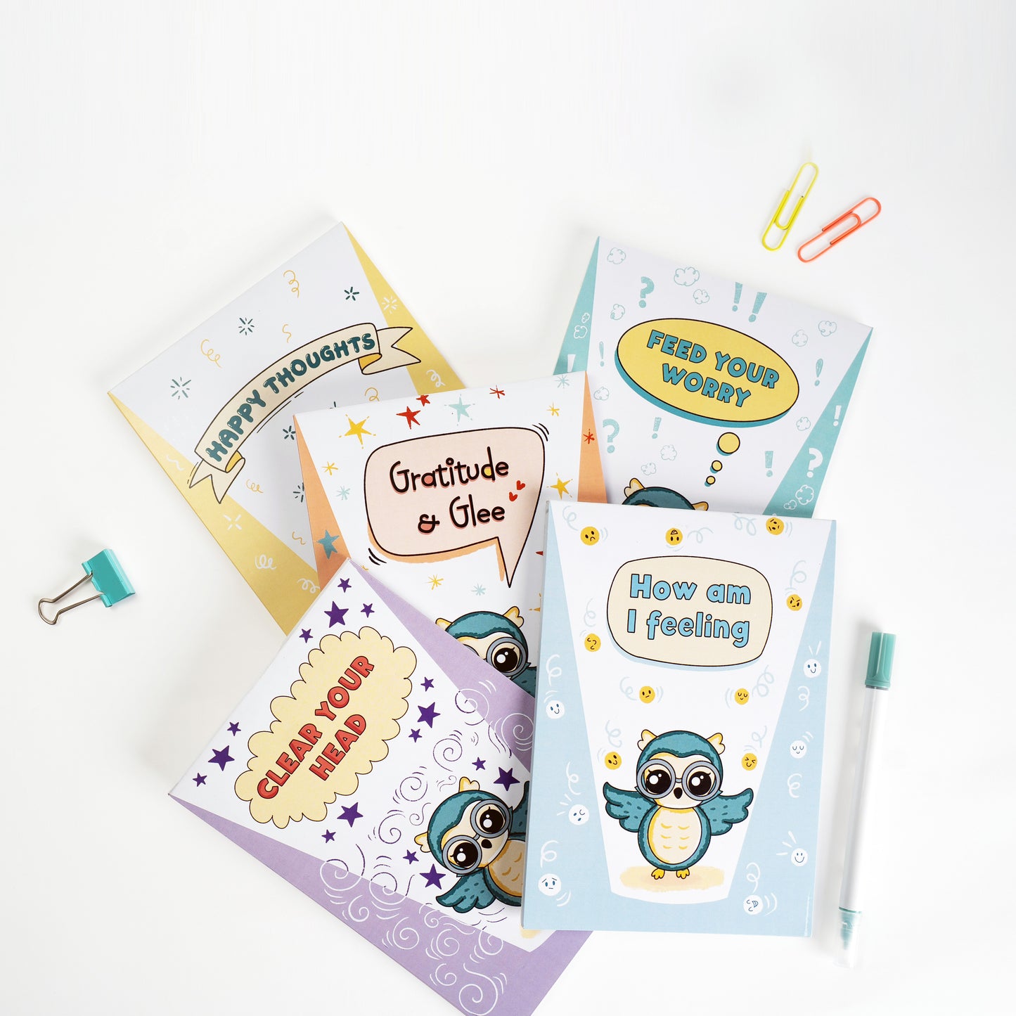 A5 Notepads : Clear Your Head