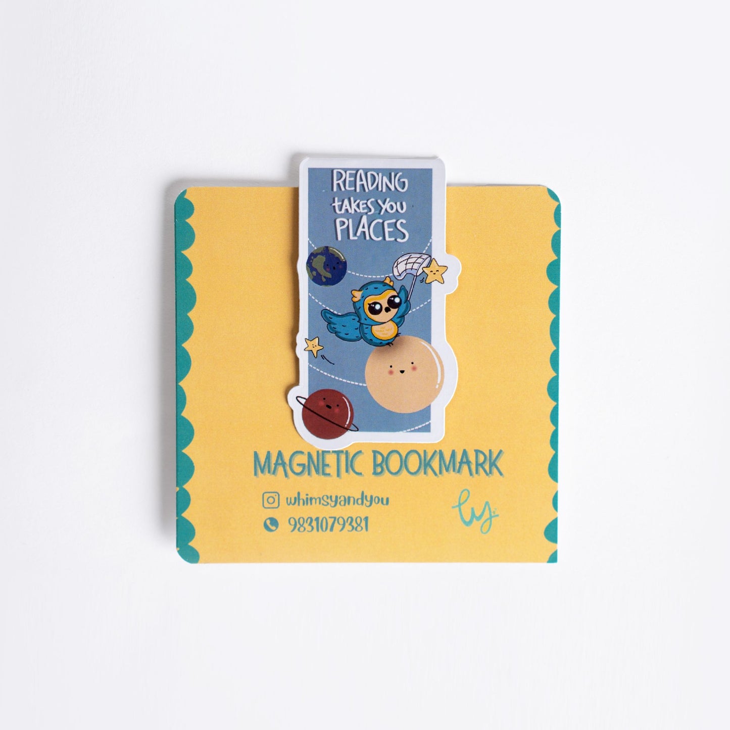 Whimsy & You Magnetic Bookmarks