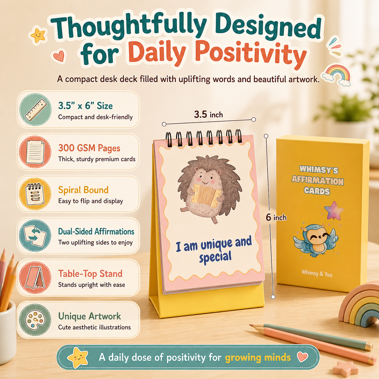 Whimsy Affirmation Flip Deck