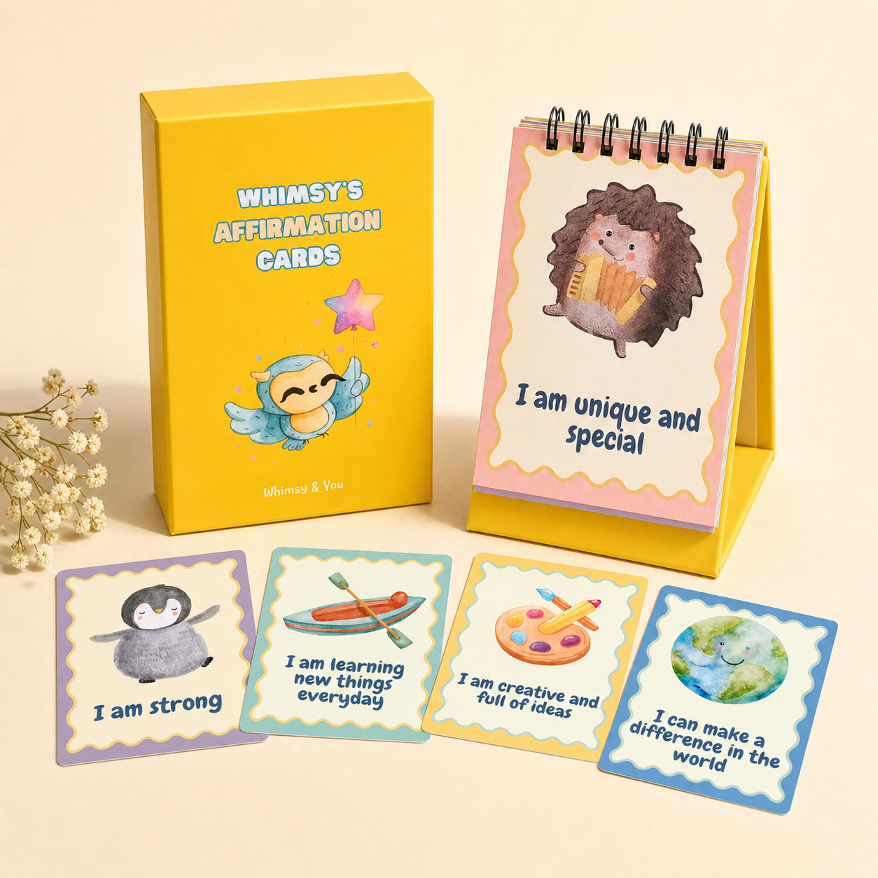 Whimsy Affirmation Flip Deck