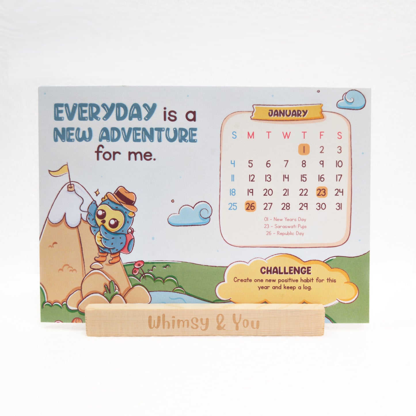 Whimsy  Affirmations Calendar 2026