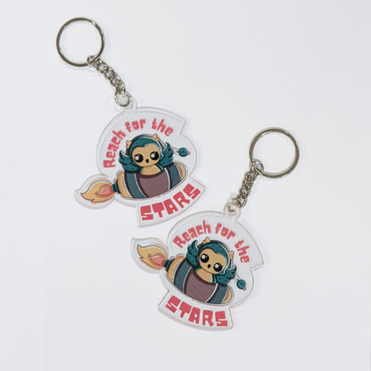 “Reach for the stars “ Keychain