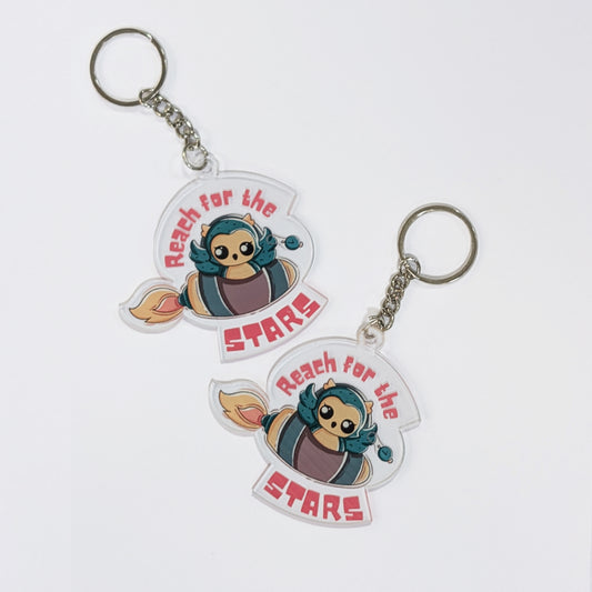 “Reach for the stars “ Keychain