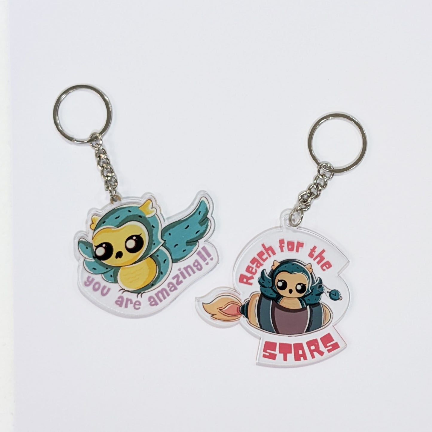 “Reach for the stars “ Keychain