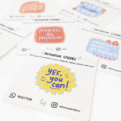 Motivation Stickies Pack