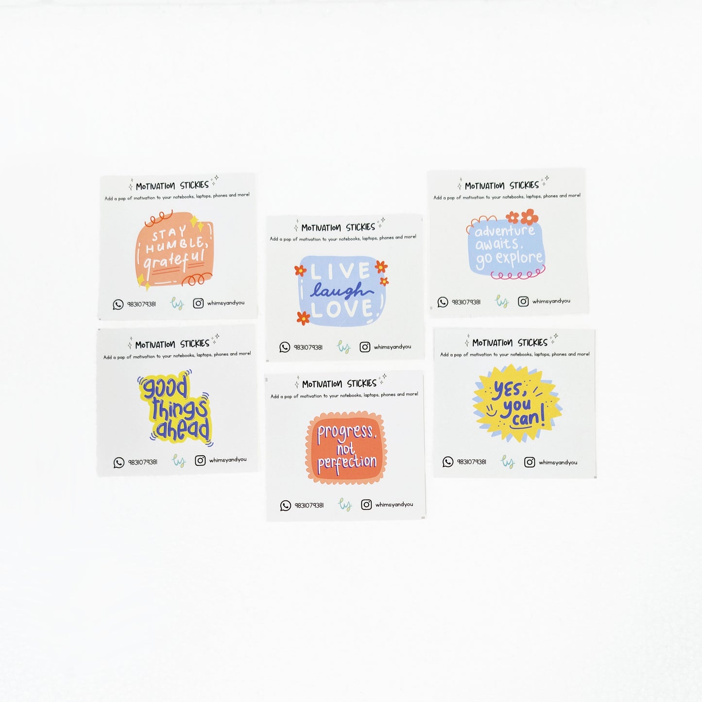 Motivation Stickies Pack