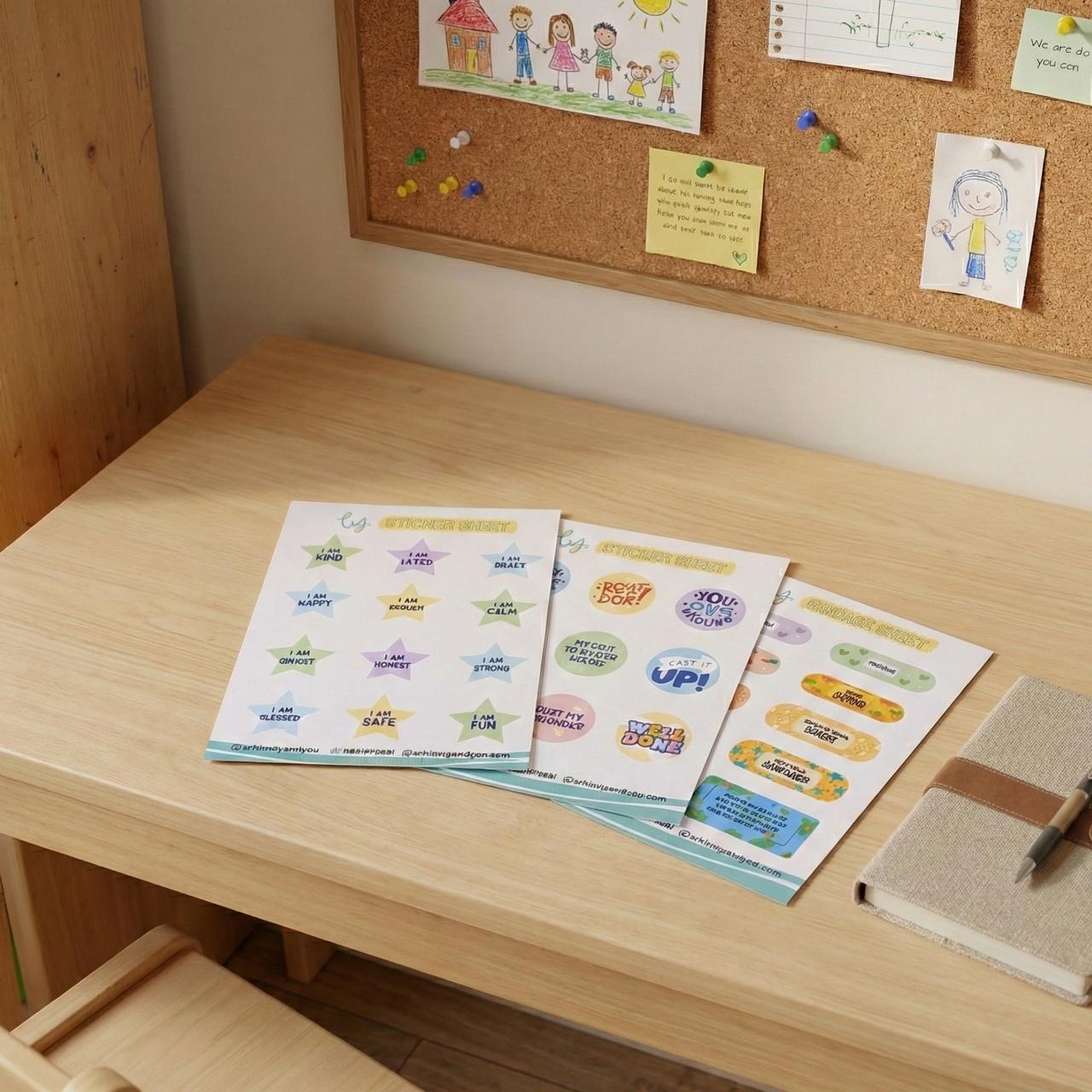 Whimsy’s Motivational Sticker Pack