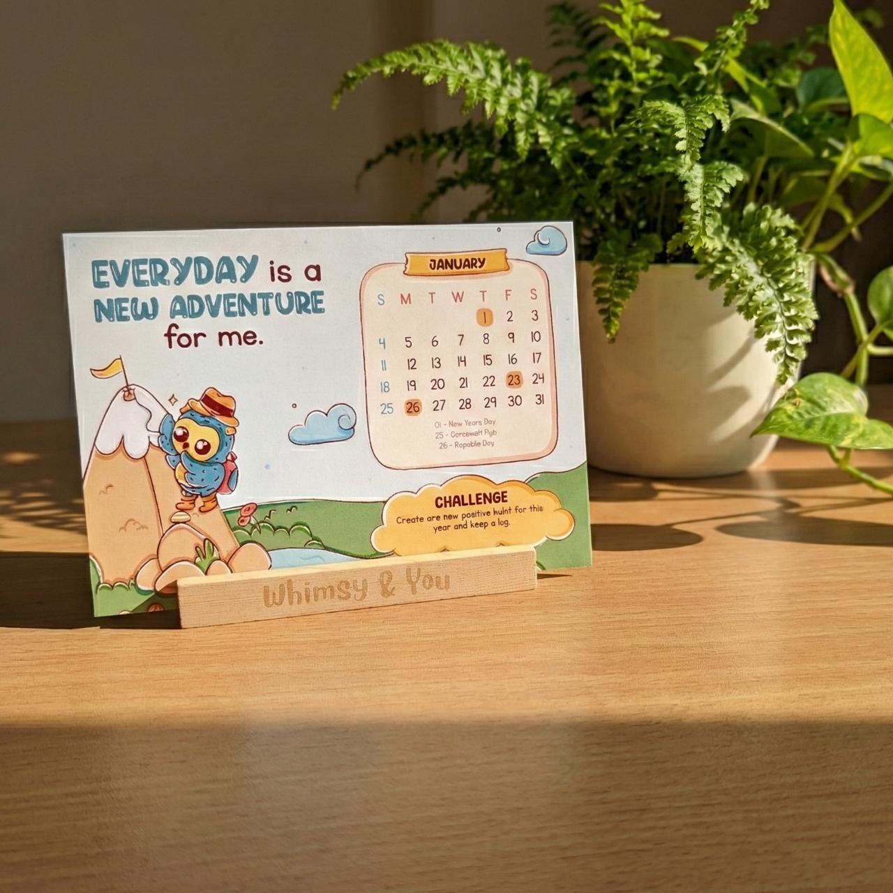 Whimsy  Affirmations Calendar 2026