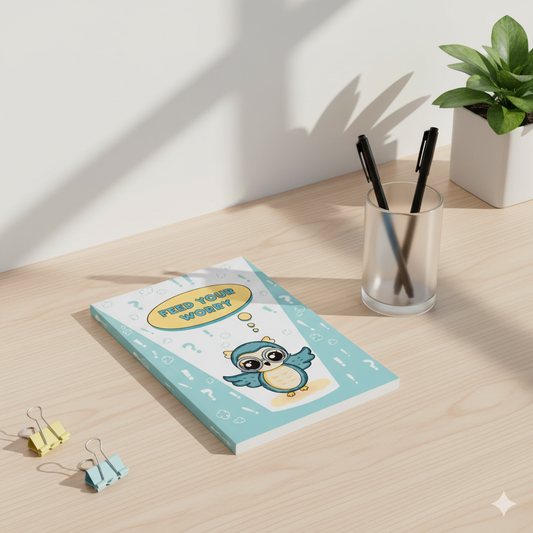 A5 Notepads - Feed your worry