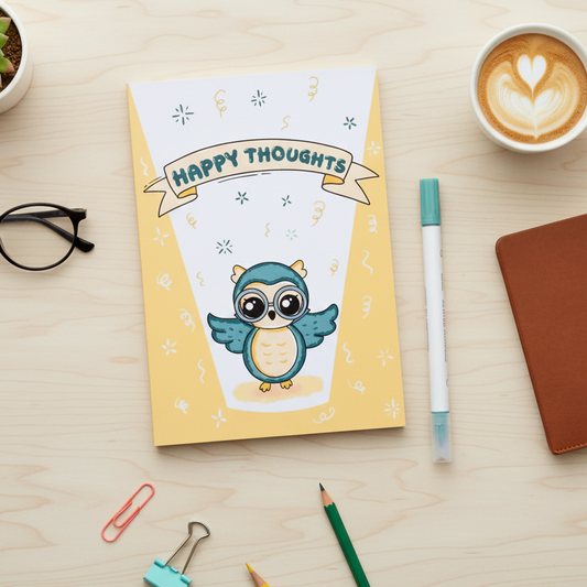 A5 Notepads - Happy Thoughts