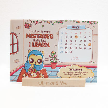 Whimsy  Affirmations Calendar 2026