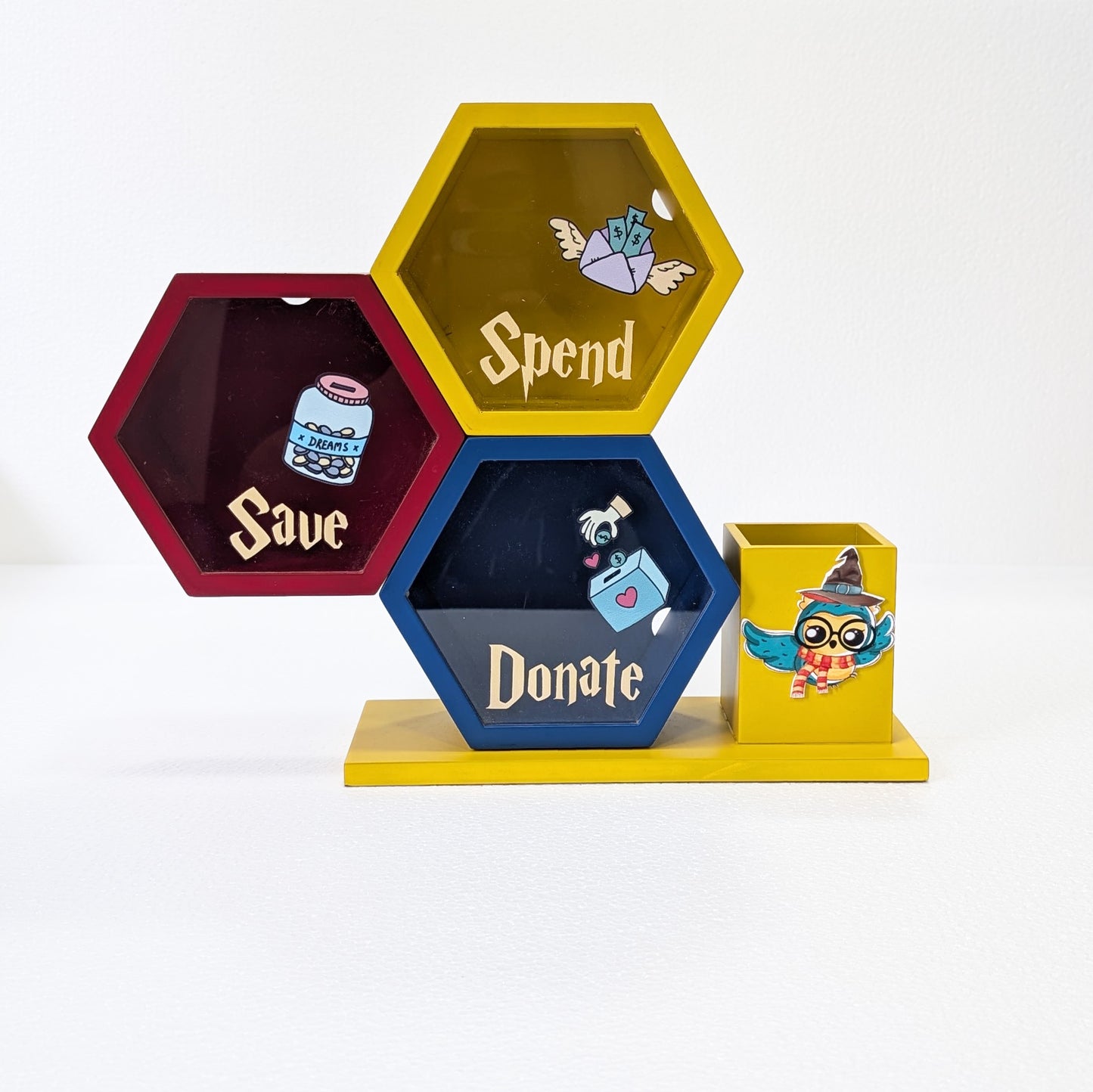 Save–Spend–Donate Piggy Bank