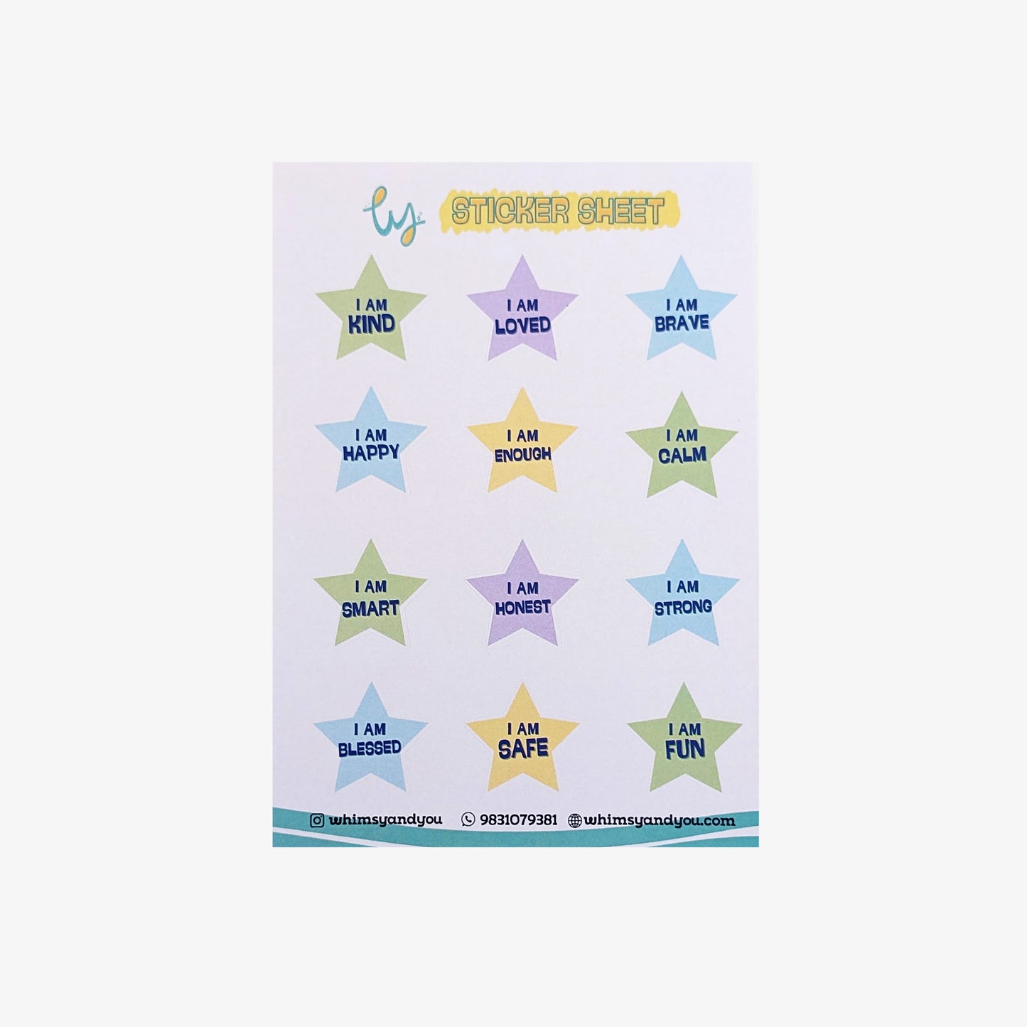 Whimsy’s Motivational Sticker Pack