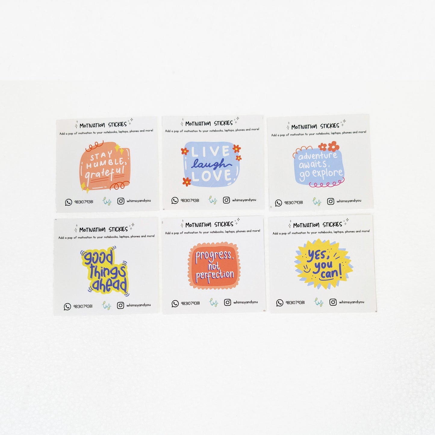 Motivation Stickies Pack